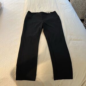 Veronica beard zip back scuba pant